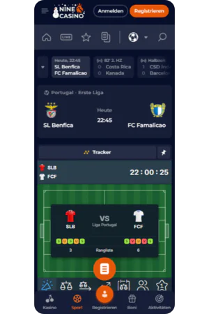 Screenshot des Spielereignis-Fensters
