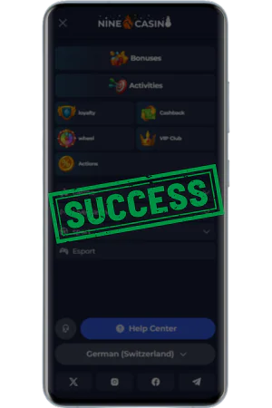 Welcome dashboard sports betting interface
