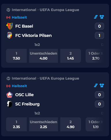 So platzieren Sie Ihre erste Live-Sportwette im Nine Casino