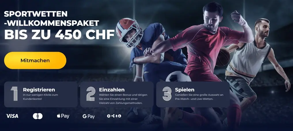 Sportwettenbonus bei Nainkazino